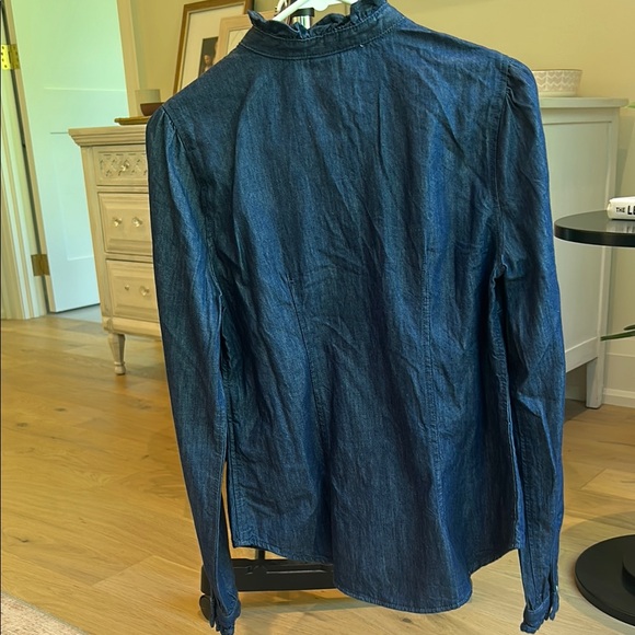 H&M Indigo Button-Up Shirt - Picture 6 of 6